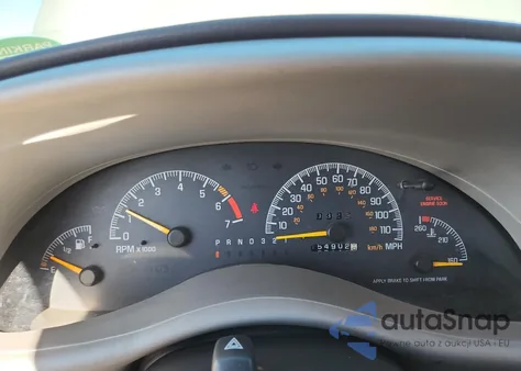 2000 Pontiac Grand Prix Gtp from USA, damaged, VIN 1G2WR1217YF251378